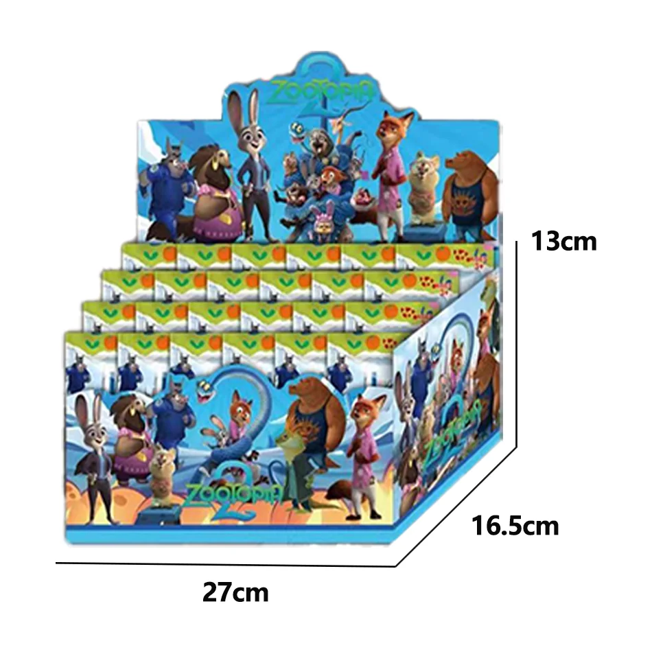 2025 New Zootopia Judith Nick Trendy Blind Box Blind Box Gift Toy Model Anime Collection Ornament