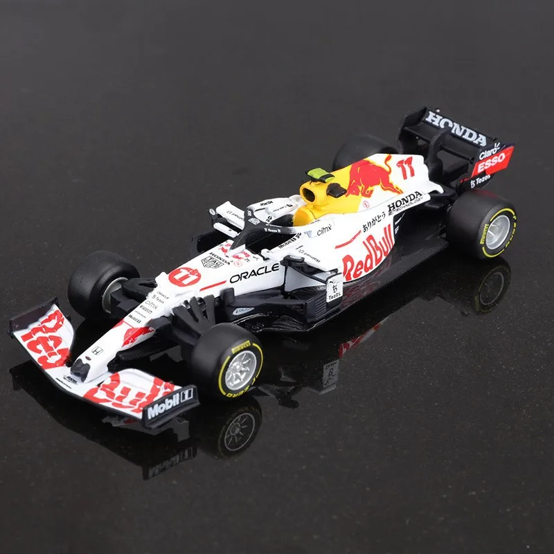 Bruag-Red Bull Formula Racing Die, Modèle de voiture en alliage, Passionné professionnel, Collection Décoration Cadeau, Rb16b, F1, Considérant, 1:43