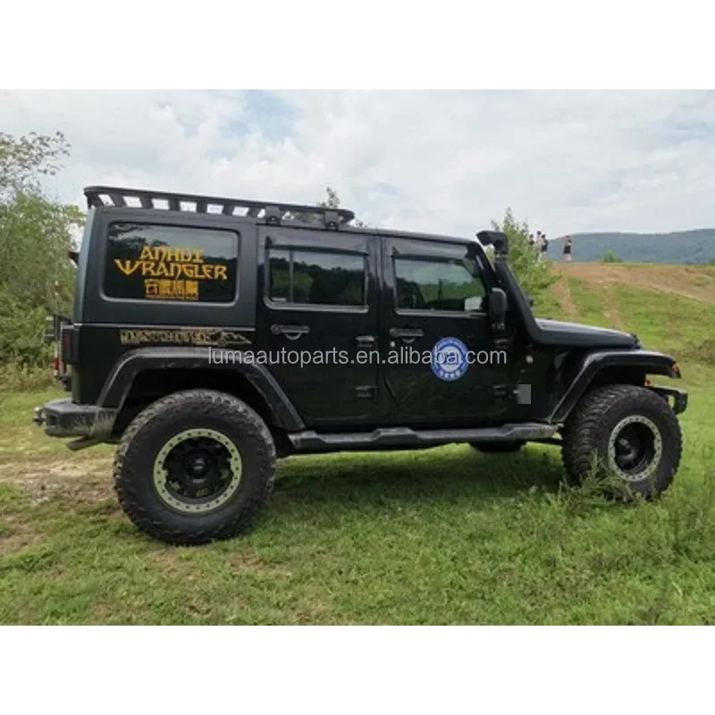 고품질 루마 4x4 오프로드 악세사리 자동차 알루미늄 카고 써버드 루프랙 (랭글러 JL 2018+ 글래디에이터 JK 2007-2017 용) 썸네일 2