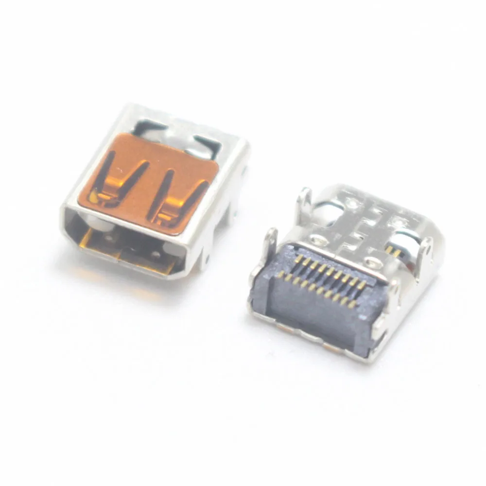 1pcs 19Pin SMD Micro HDMI Socket with 4 DIP Pins AF Female Jack HD Video jack for tablet pc laptops ect