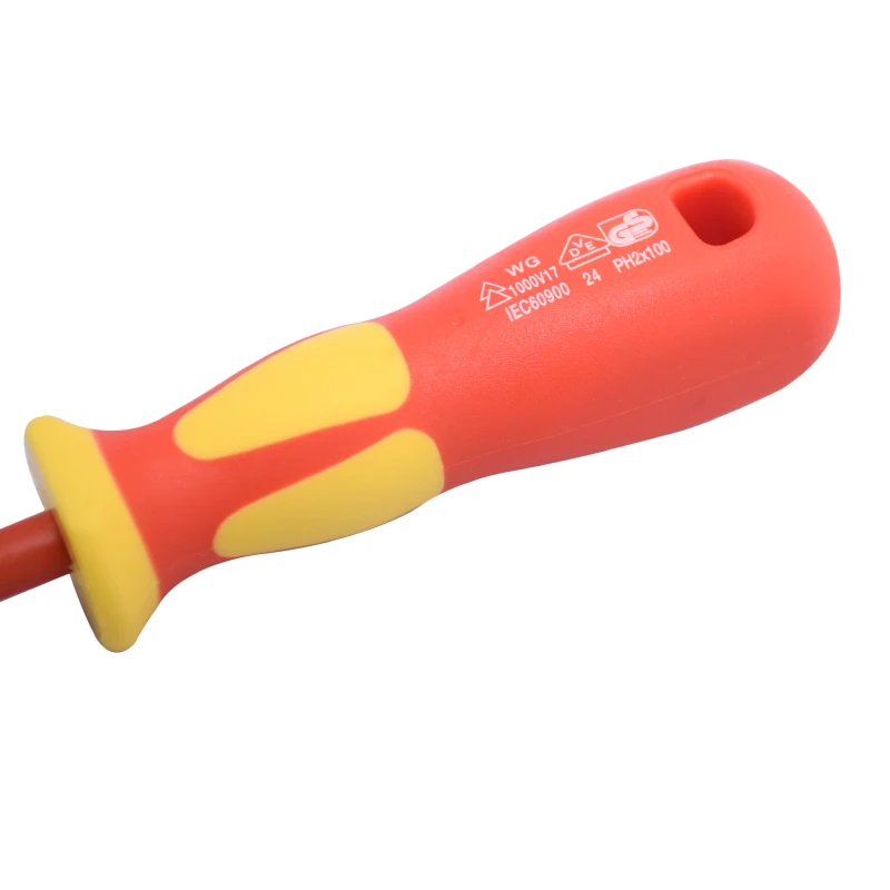 1000v Insulated Screw One-Word Cross-Hair Knife Light Hand Tool VDE And IEC60900 Safety Certification