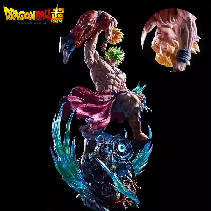 Dragon Ball Anime Figure Gk Broli Vs Son Goku Action Figure Broly Vs Goku Figurine Statue Model Collection Toys Christmas Gift