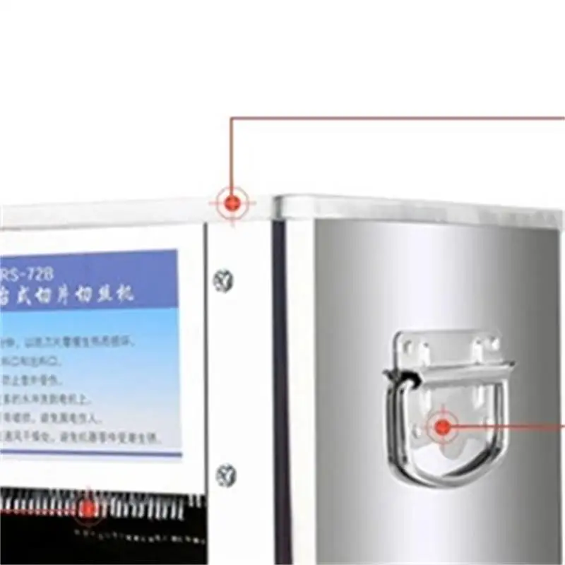 Meat Cutter Cutting Machine Commercial Electric Stainless Steel Chicken Fish Beef Meat Slice Machine 220V