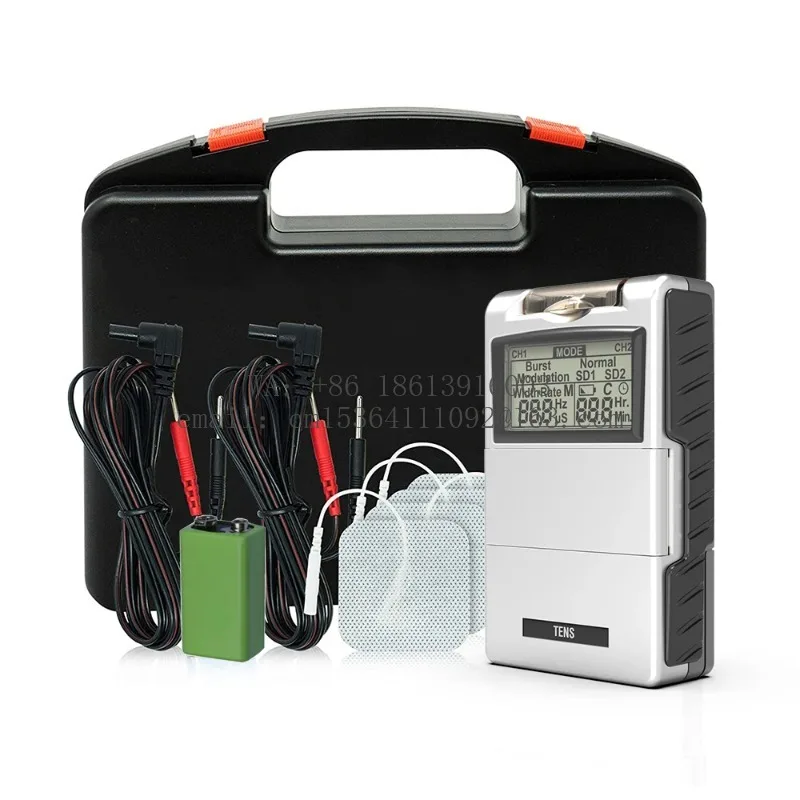 TE-NS 7000 Digital TE-NS Unit With Accessories - TE-NS Unit Muscle Stimulator For Back Pa-in