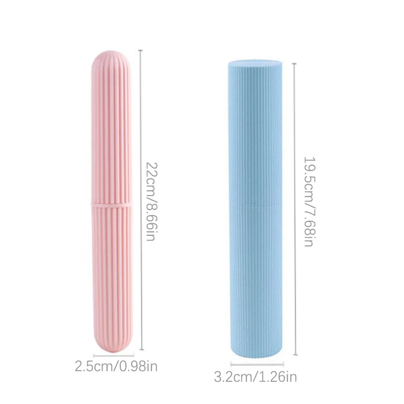 1PC Multi-Function Toothbrush Case With Cover Portable Outdoor Travel Tooth Brush Dust-Proof Protect Box Home Tube