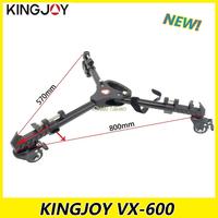 Tripod Legs KINGJOY VX-600 Camera Tripod Dolly Photography Heavy Duty with Wheels and Adjustable Flexible Leg Mounts for DSLR