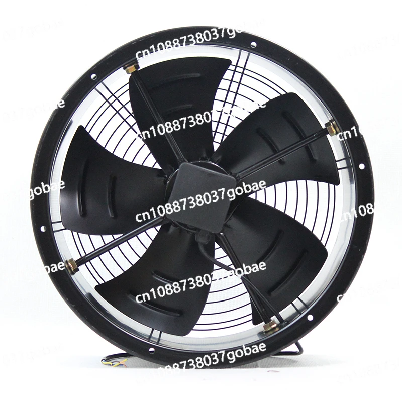 Industrial Dust Removal Fan 4 Pole 400mm Axial Flow Ventilator Pipe Tube Fan