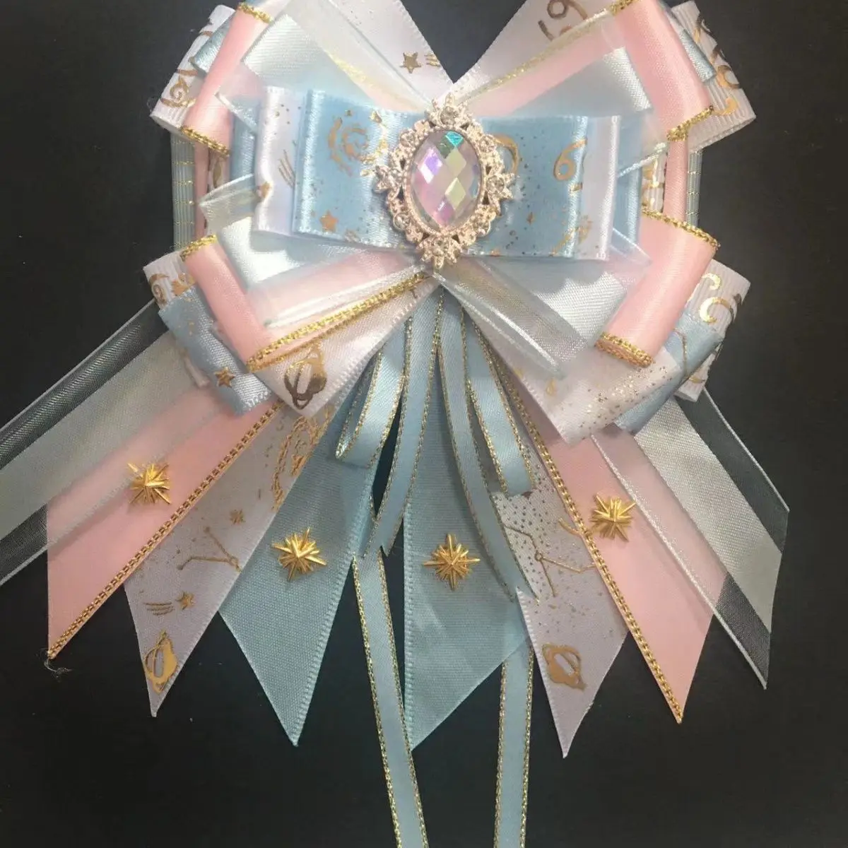New Women\'s Lolita Bow Tie Fashionable Dance Dress Shirt Collar Flower Brooch Accessories Luxurious Handmade Jewelry Gifts