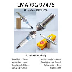 1pcs Original NGK Spark Plug LMAR9G 97476 Suitable For Some Models Of NINJA 400 etc