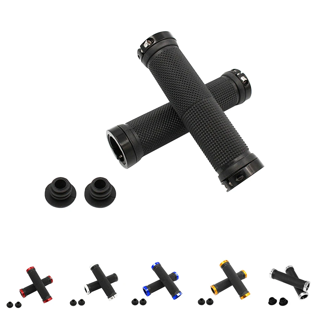 

1 пара, Нескользящие резиновые ручки для велосипеда