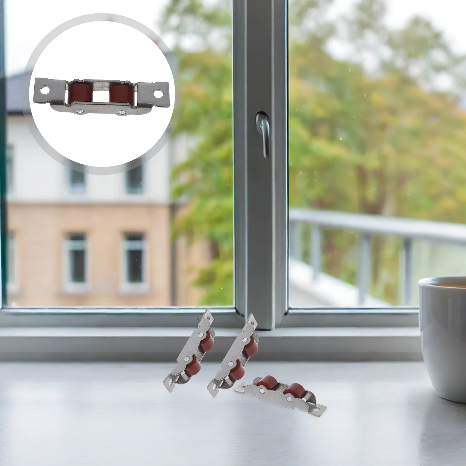 

4pcs Sliding Door Rollers 88 Type Heavy Duty Replacement For Sliding Glass Window Patio Screen Door Repair Smooth