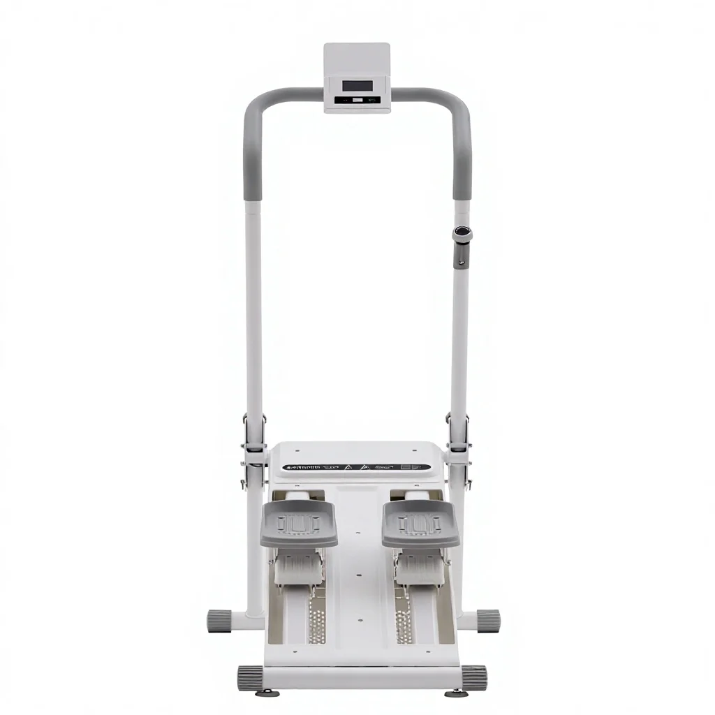 TODO Foldable Metal Climber Machine Stepless Adjustable Magnetic Control Slope Gradient 2-Level Pedal with 45KG Resistance