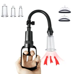 Nipple Stimulator Enlarge Vacuum Pump Breast Massage Pussy Pump Vagina Clitoris Sucker Women's Accessories Sex Toys For Women 18