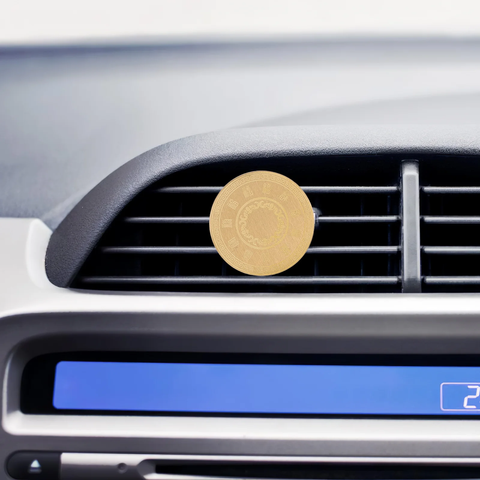 

2pcs Air Vent Clip Compact Car Fragrance Holder For Long Lasting Scent Essential Oil Diffuser Vent Clip Car Interior