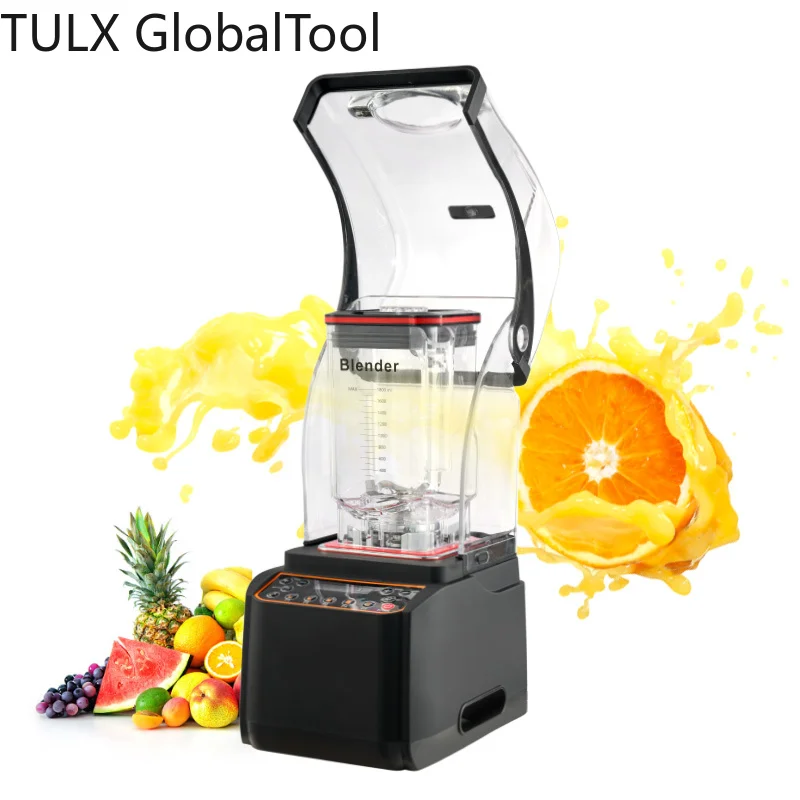 TULX High Performance Heavy  2200W Digital Ice Mixer Machine Blenders