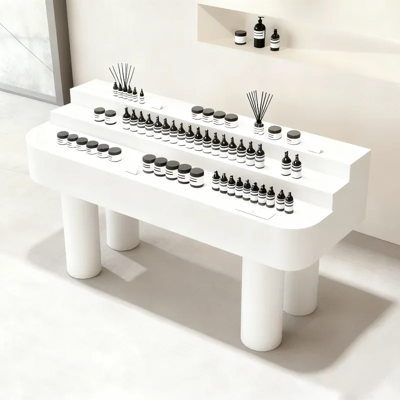 New Nakajima Display Table Essential Oil Aromatherapy Fragrance Table Body Skin Care Products Display Trial  Display