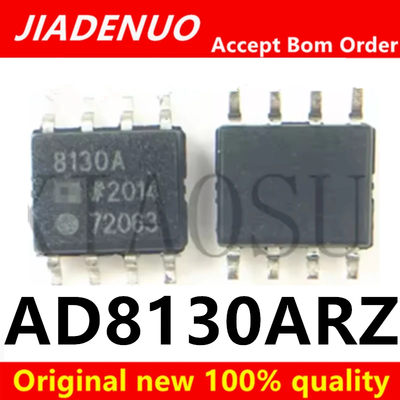 (5pcs) 100% New AD8130ARZ AD8130AR Silkscreen 8130A Package SOP-8 Differential receiver  Chipset