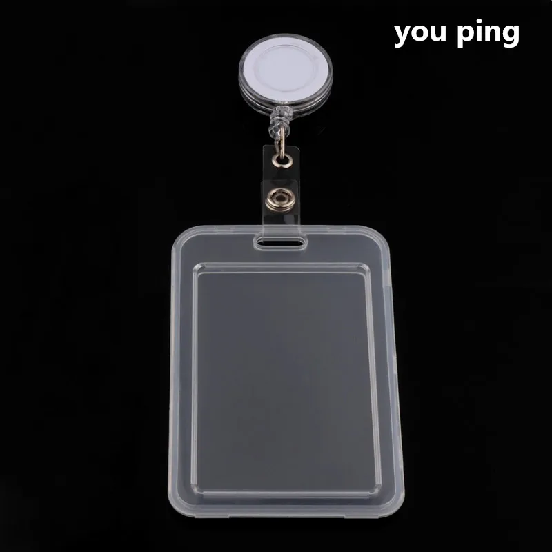 High Quality Transparent Colour Card  Women Men Student Bus Card Badge Holder  Credit Cards Bank ID Card  School Supplies