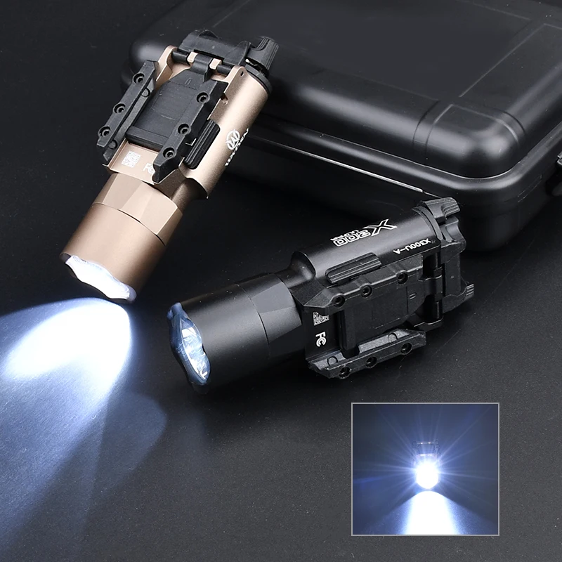 WADSN Tactical X300U X300 Ultra X300V XH35 Metal Pistol Gun Light Airsoft Weapon Flashlight Hunting Torch For Glock G17 G18 G19