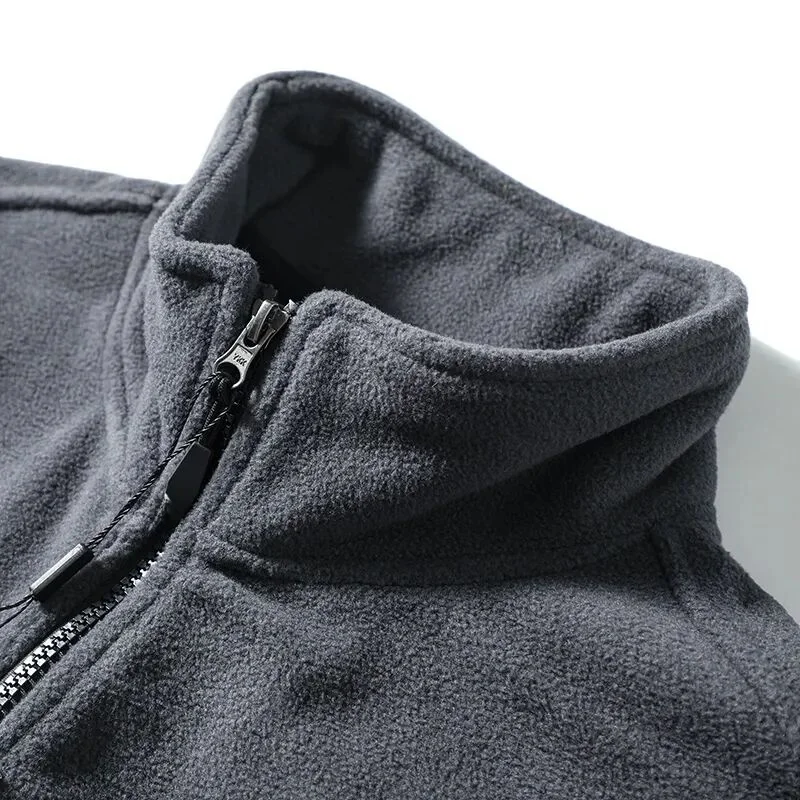 Fce اصطف Jaet للرجال عادية الوقوف طوق مفتوح سترة معطف ألياف البوليستر طويلة Sve ملابس خارجية دافئة ربيع الخريف ث... #4