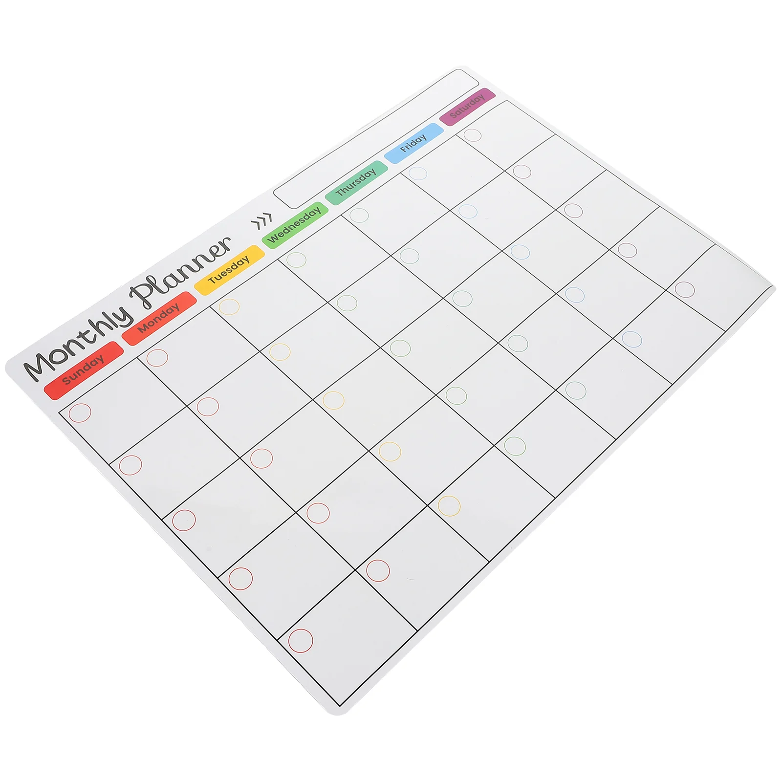 

Fridge Calendar Schedule Message Board Dry Erase for Refrigerator Magnetic Whiteboard Boards Soft Work Refrigerators