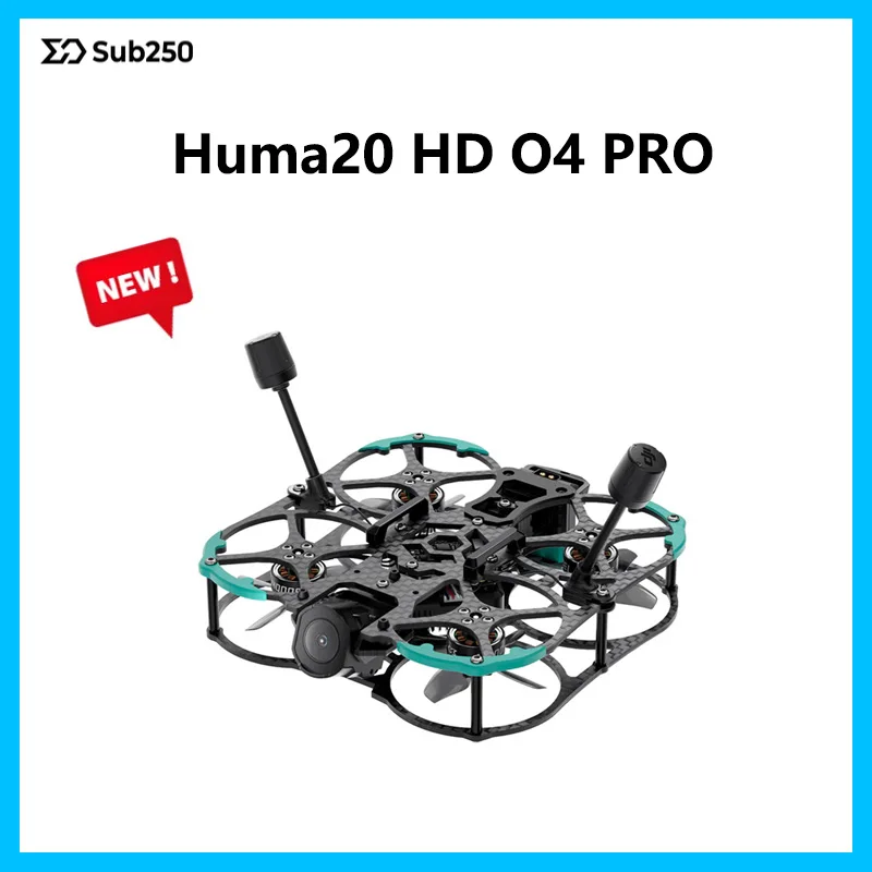 New Sub250 Huma20 2 Inch HD O4 Pro 4S Redfox A3 45A AIO XT30 with PNP/ELRS2.4G/TBSnanoRX CineWhoop Drone