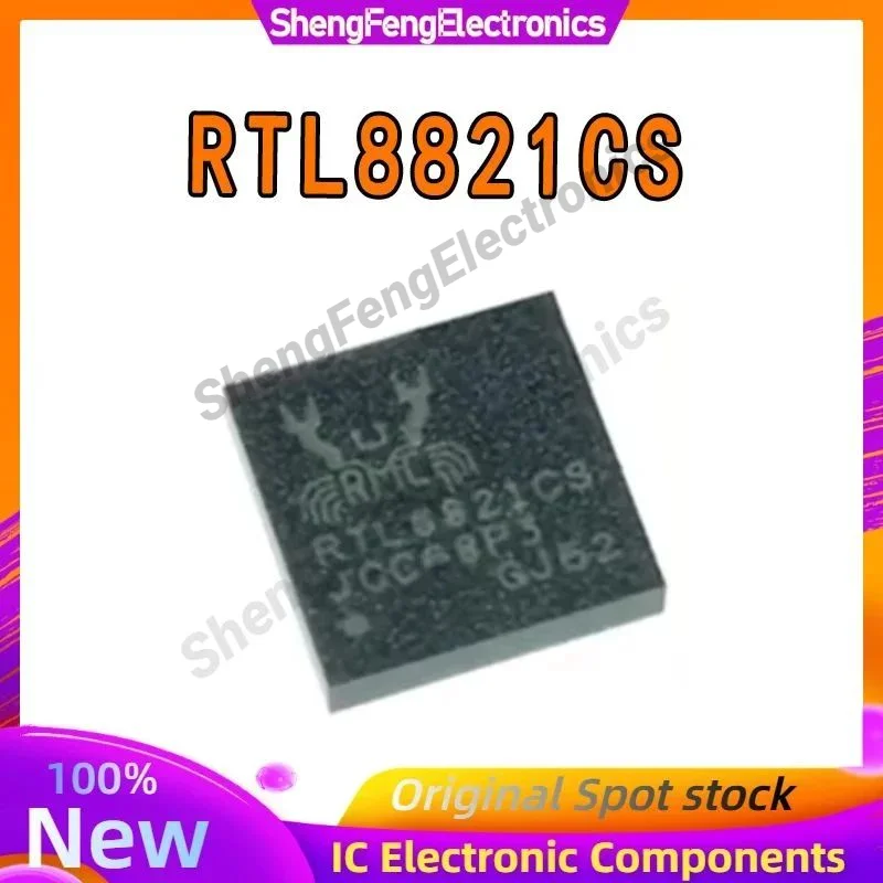 

5 шт. RTL8821CS RTL8821CS-CG TFBGA-100 IC-чип, 100% новый, оригинальный, в наличии