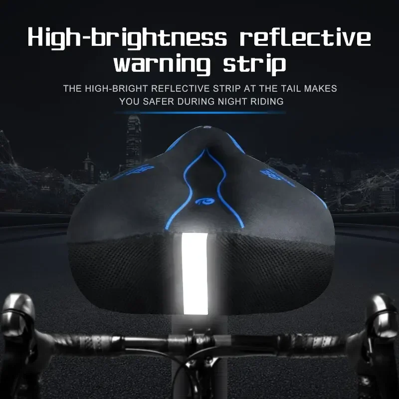 X-TIGER Bicycle Seat Cushion Cover 3D Gel Sponge Polymer Bicycle Saddle Seat Mat Breathable Mountain Cycling Seat Accessories