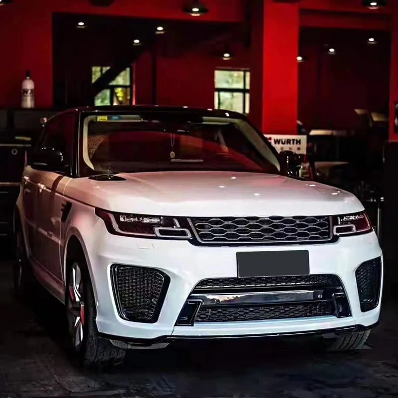 Wholesale Bumpers Body Kit for  RANGE ROVER SPORT L494 2014 2015 2016 2017 Change to 2020 2021 SVR Perfect Fitment.