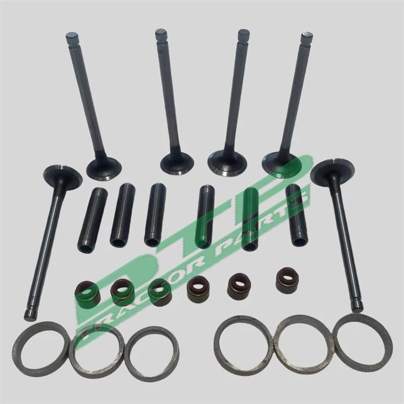 Valve seal,Valve guide,valve seat,Exhaut/Intake valves, Laidong KM390BT Diesel Engine Parts for tractor like Luzhong