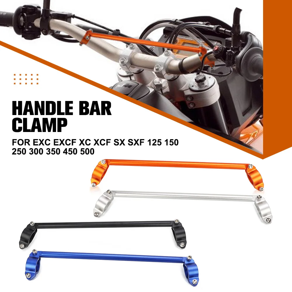 

Motorcycle Accessories FOR EXC EXCF XC XCF SX SXF 125 150 250 300 350 450 500 HANDLEBAR CROSS BRACE Universal 22mm CNC Aluminum