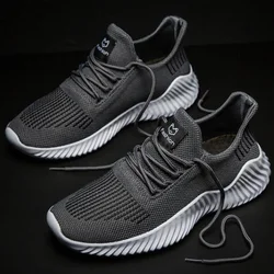 Men's Sneakers High Quality Casual Lightweight Walking Shoes Breathable Mens Outdoor Running Shoes New Plus Size Tenis Masculino