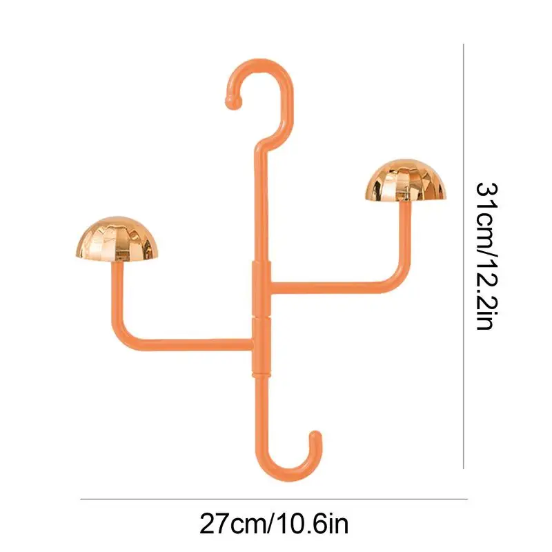 Gantungan mantel berputar 360 derajat, gantungan mandi dapat diputar, rak mantel dengan tiga lengan, kait penyimpanan tanpa lubang untuk pintu masuk kamar mandi