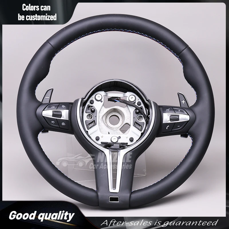 The Steering Wheel Suitable For Bmw F30 F10 E36 E39 E46 E90 Is Made Of Alcantara Material And Sports Steering Car Accessories