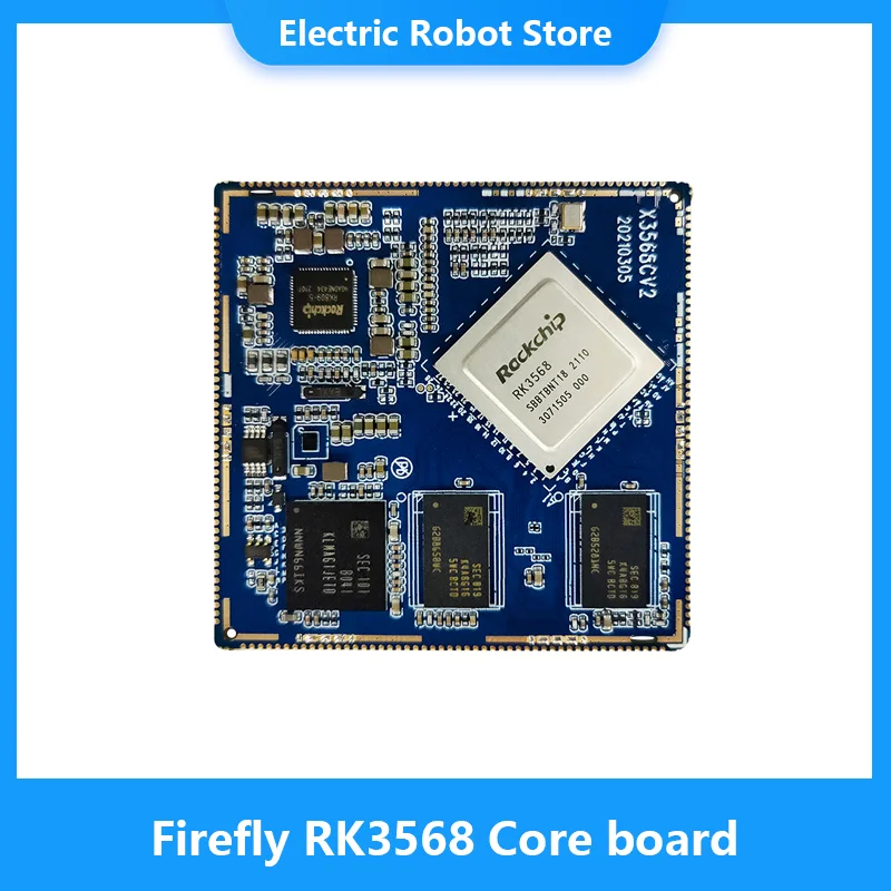 RK3568 Develop Board Rockchip X3568 Core-Board Cortex A55 Industy Control NPU Android11 Linux AI For IOT Smart NVR Beyond RK3399