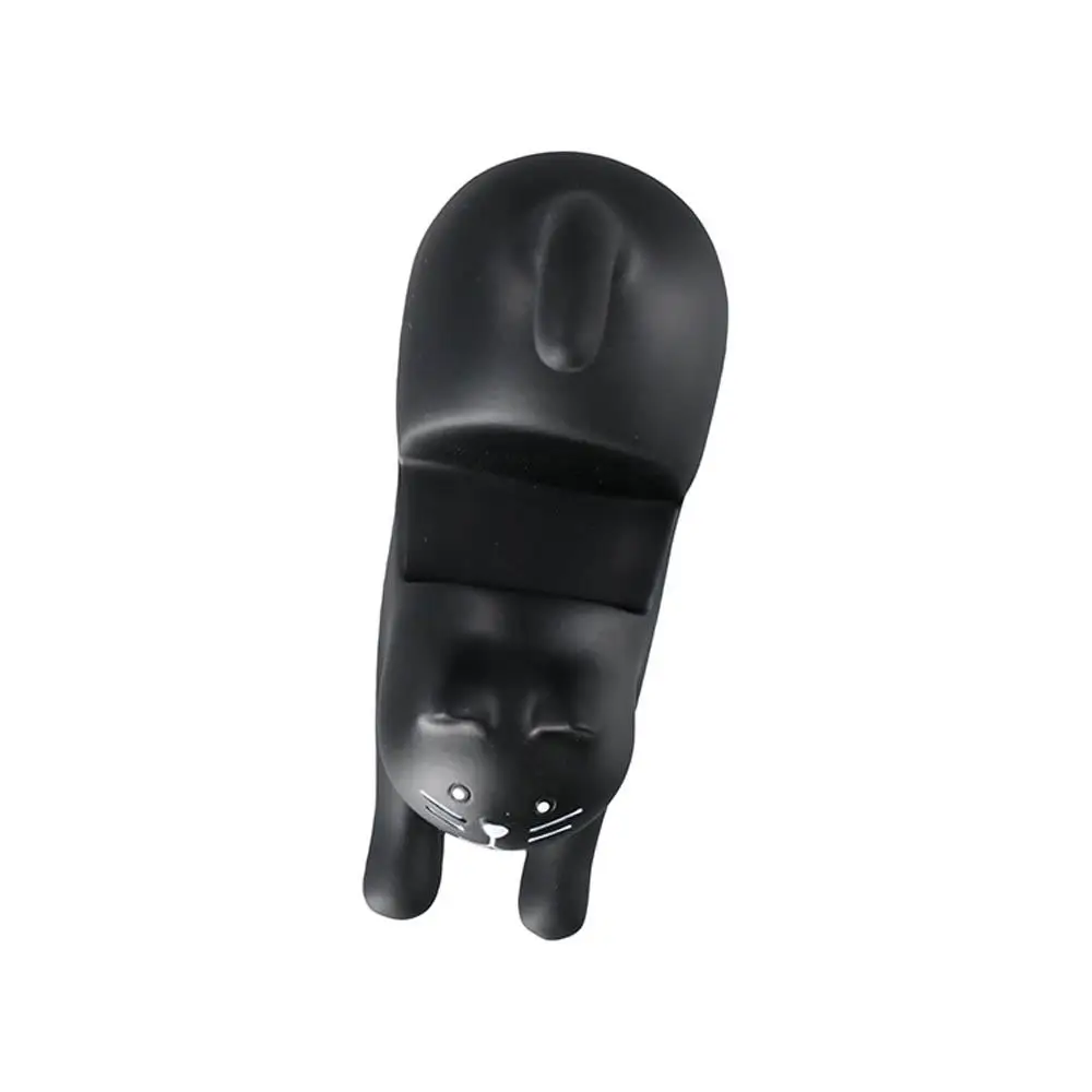 

Милая декоративная настольная подставка с героями мультфильмов, ленивый кот, 3D полимерный держатель для телефона, кронштейн для телефона в форме кошки