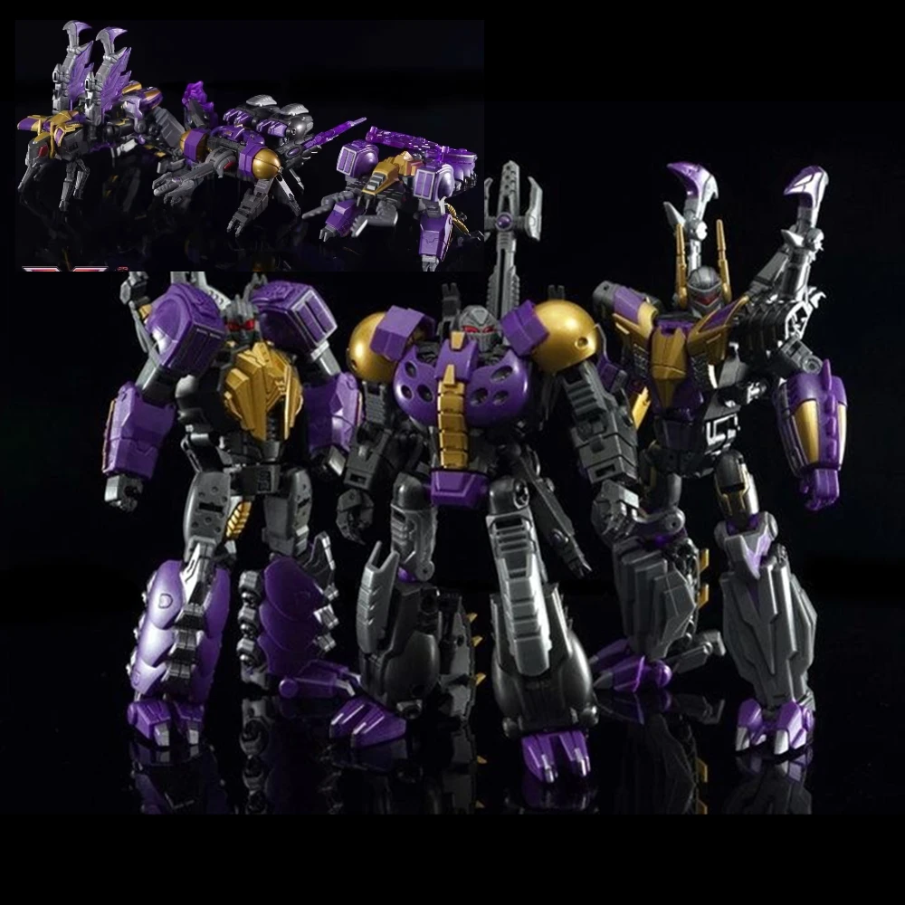 [In Stock] Transformation Planet Planet-X px-17 18 19 Px Insecticon Kickback SHRAPNEL Bombshell 3pcs Action Figure With Box