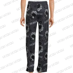 New Halloween Wednesday Men’s Ravenous Graphic Sleep Pants Oversized Adult/Kids Pajama Pants 3D Printed Pyjama Trousers