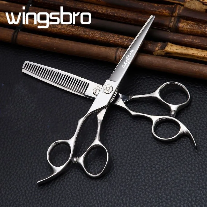 

6,5-дюймовые профессиональные ножницы для левой руки, парикмахерские ножницы, парикмахерские ножницы для левой руки, плоские ножницы, филировочные ножницы