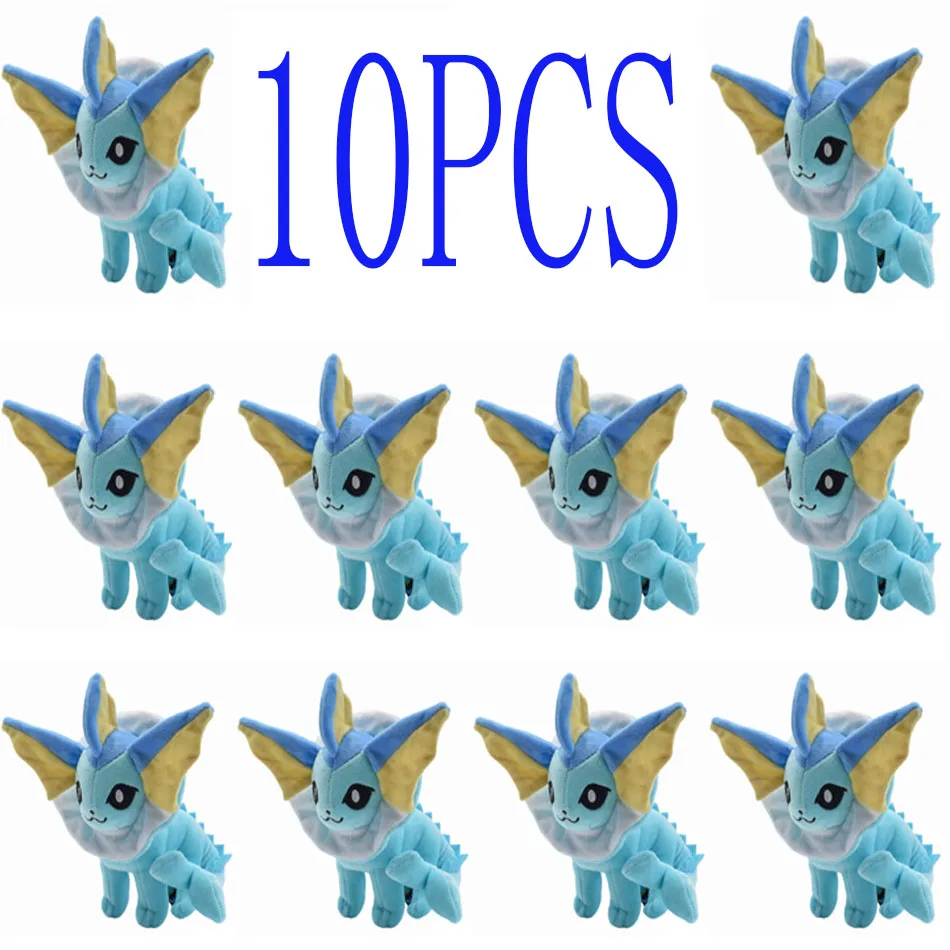 حار * Leafeon Vaporeon Glaceon Sylveon Espeon Umbreon Vaporeon Sylveon ألعاب من القطيفة لعبة للهدايا القابلة للجمع ، لينة بلوشيز محشوة