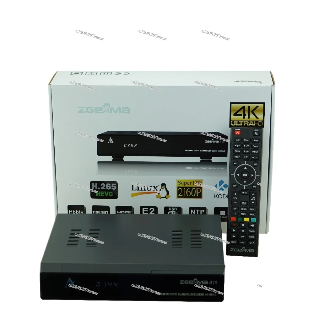 H7S/H8 Series 4K Ultra High Definition TV Receiver (support Dual S2X/S2 + T2 + C DVB Function)