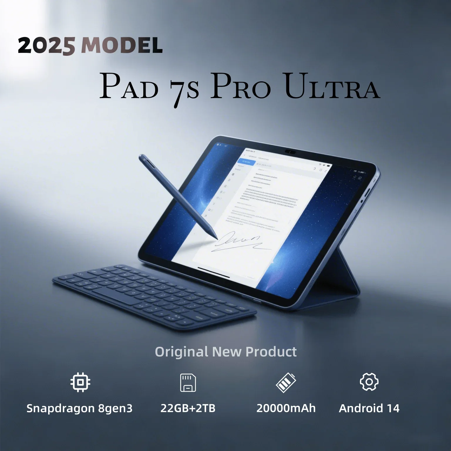 yZ[zV^O[o5G^ubgPC Pad 7S Pro Ultra 4K HD 120Hz Snapdragon 8 Gen3 20000mAh 22GB+2TB Android14 fASIM Wi-Fi^ubg
