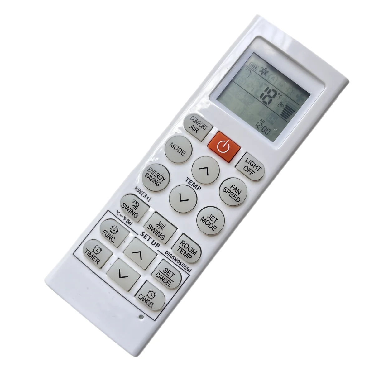 Replacement Remote Control for Air Conditioner AKB73995805 AKB74955617 AKB74075602 AKB75215401