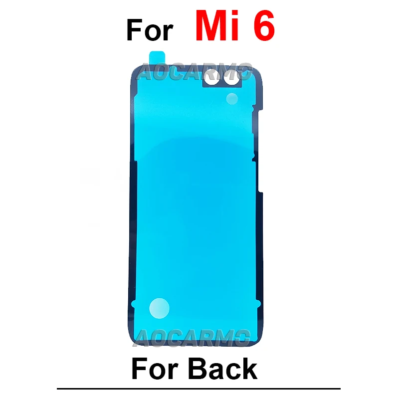 For Xiaomi 6 8 9SE 10 11 9 Lite Ultra 12 11T Pro CC9Pro 11U Rear Door Housing Sticker Mi 10Lite 11Pro Back Cover Adhesive Glue