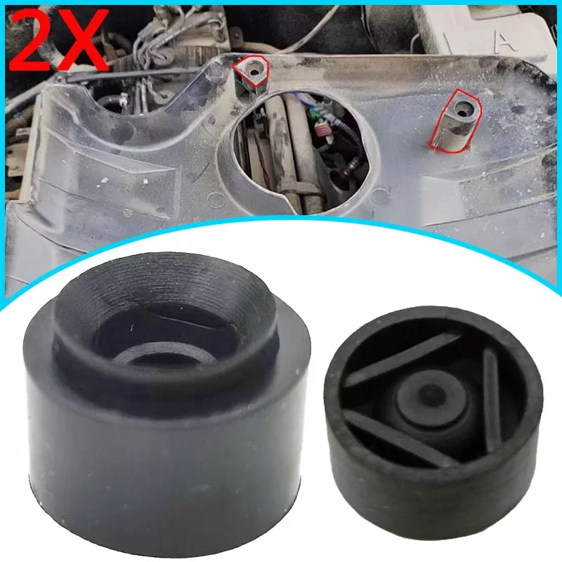 For Audi A1 2010 2011 2012 2013 2014 2015 2016 Engine Cover Rubber Bushing Grommet Clip 07C103226 2PCS