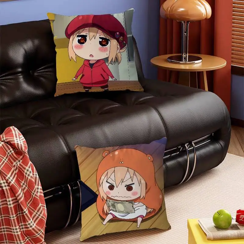 لطيف أومارو تشان غطاء الوسادة 30x50 البوليستر وسائد أريكة وسائد رمي الزخرفية ديكور المنزل غطاء وسادة #4