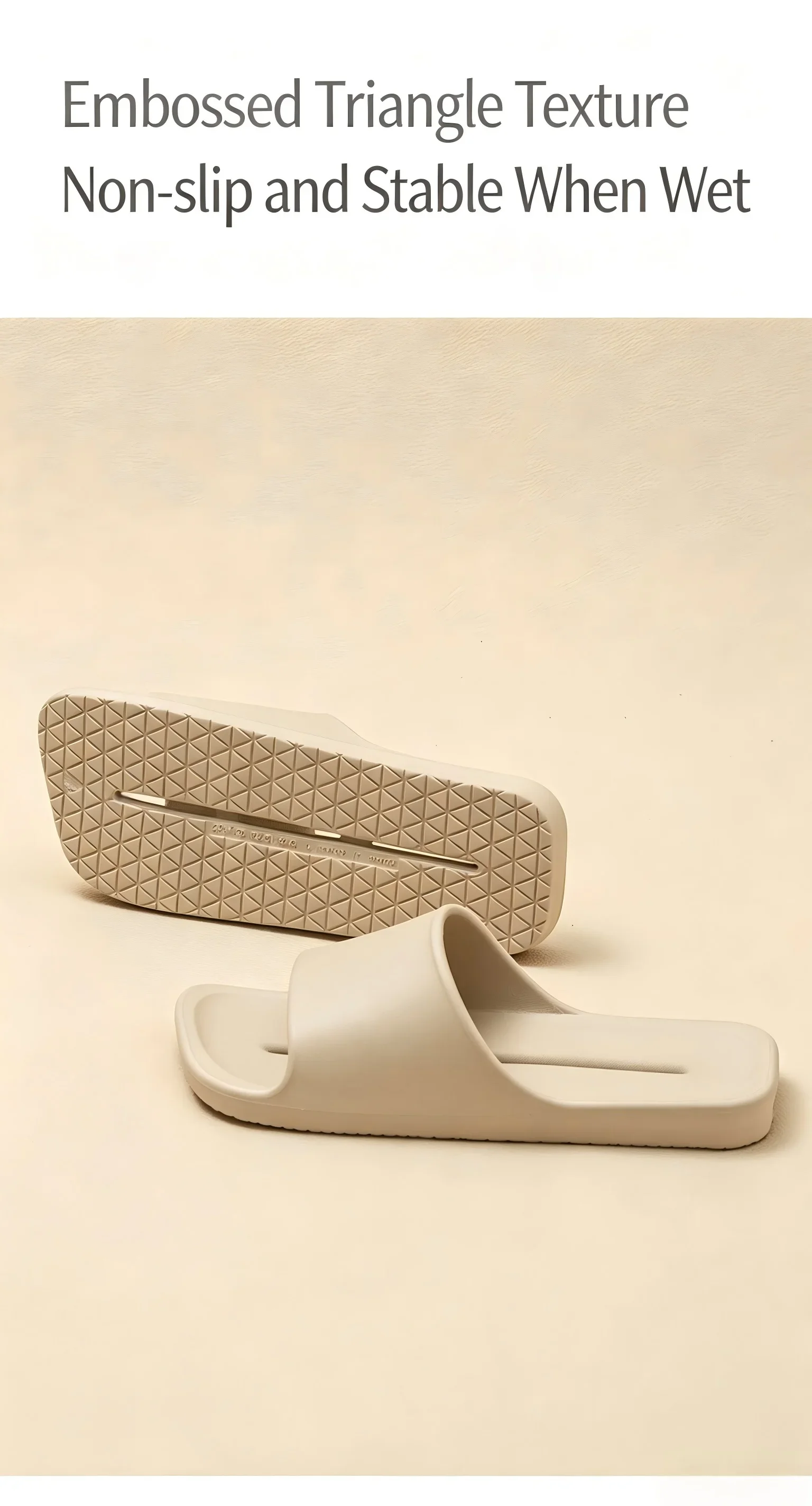 ZUOFU Unisex Schnelltrocknende EVA-Slipper für Frühling und Sommer, Rutschfest, Weich, Leicht, für Innen- und Außenbereich, Badezimmer und Zuhause – Detail 10