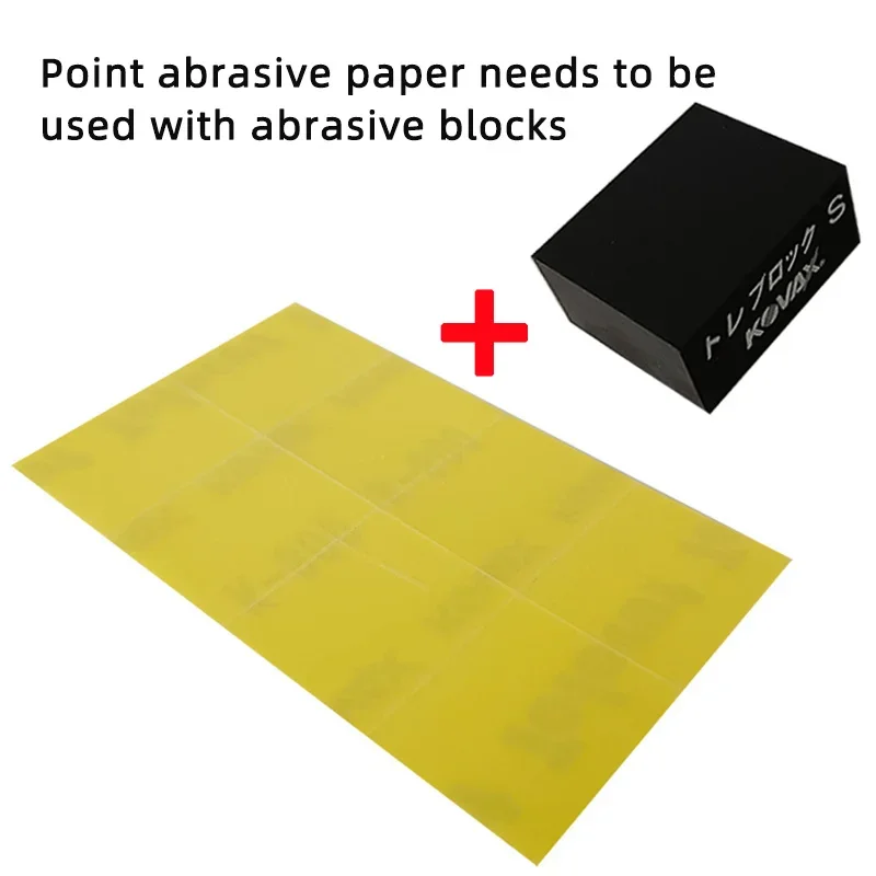 Japanese ATPRO Polished Sand Block Car Paint Surface Defect Treatment Polished 33mm/27mm Backing Sandpaper Self-adhesive 800grit