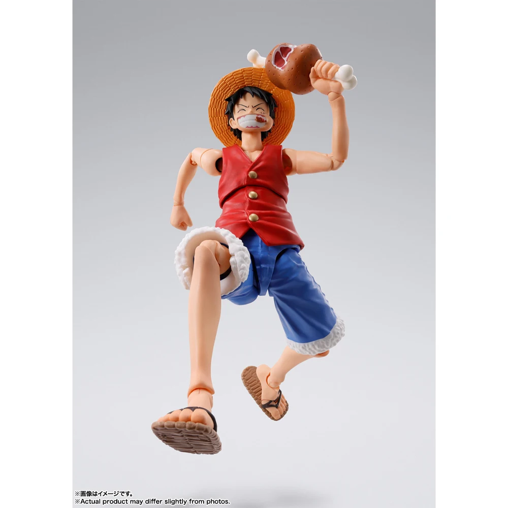 Original In Stock BANDAI SHFiguarts Anime One Piece Romance Dawn Nami Monkey D Luffy Action Figure Anime Model Boxed Toy