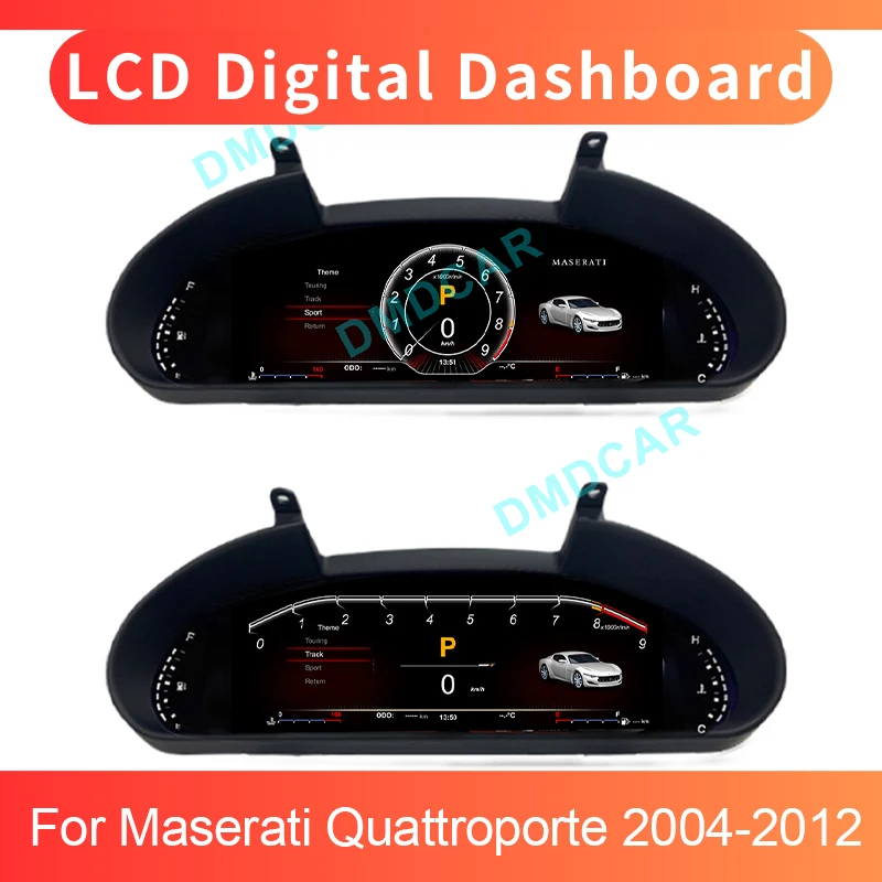 

Car LCD Digital Dashboard For Maserati Quattroporte 2004 2005 2006 2007 2008-2012 Virtual Cockpit Speedometer Instrument Cluster